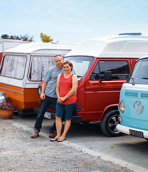 Bevan and Andrea of Classic Campers New Zealand